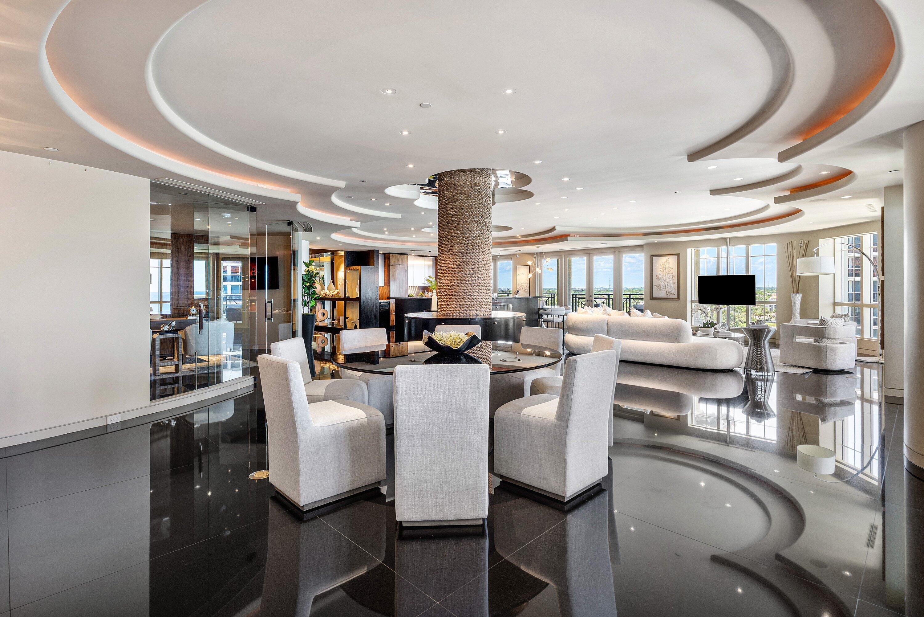 400 South Ocean Boulevard, Unit PH2 Boca Raton, FL 33432 - Photo 8 of 58 Dining Room