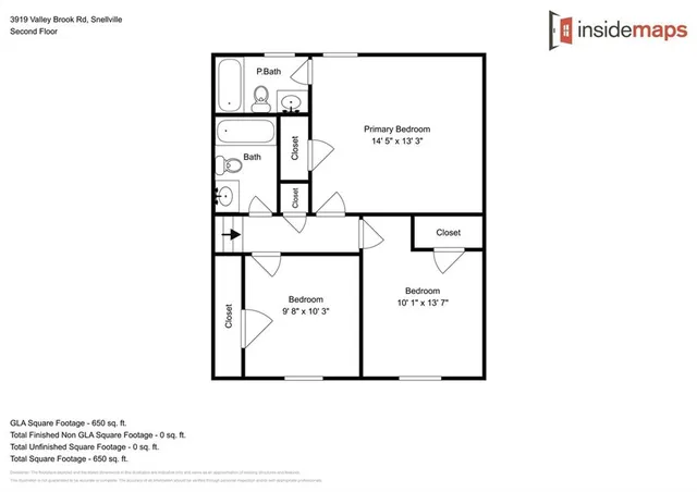 $1,850 | 3919 Valley Brook Road, Snellville, GA 30039