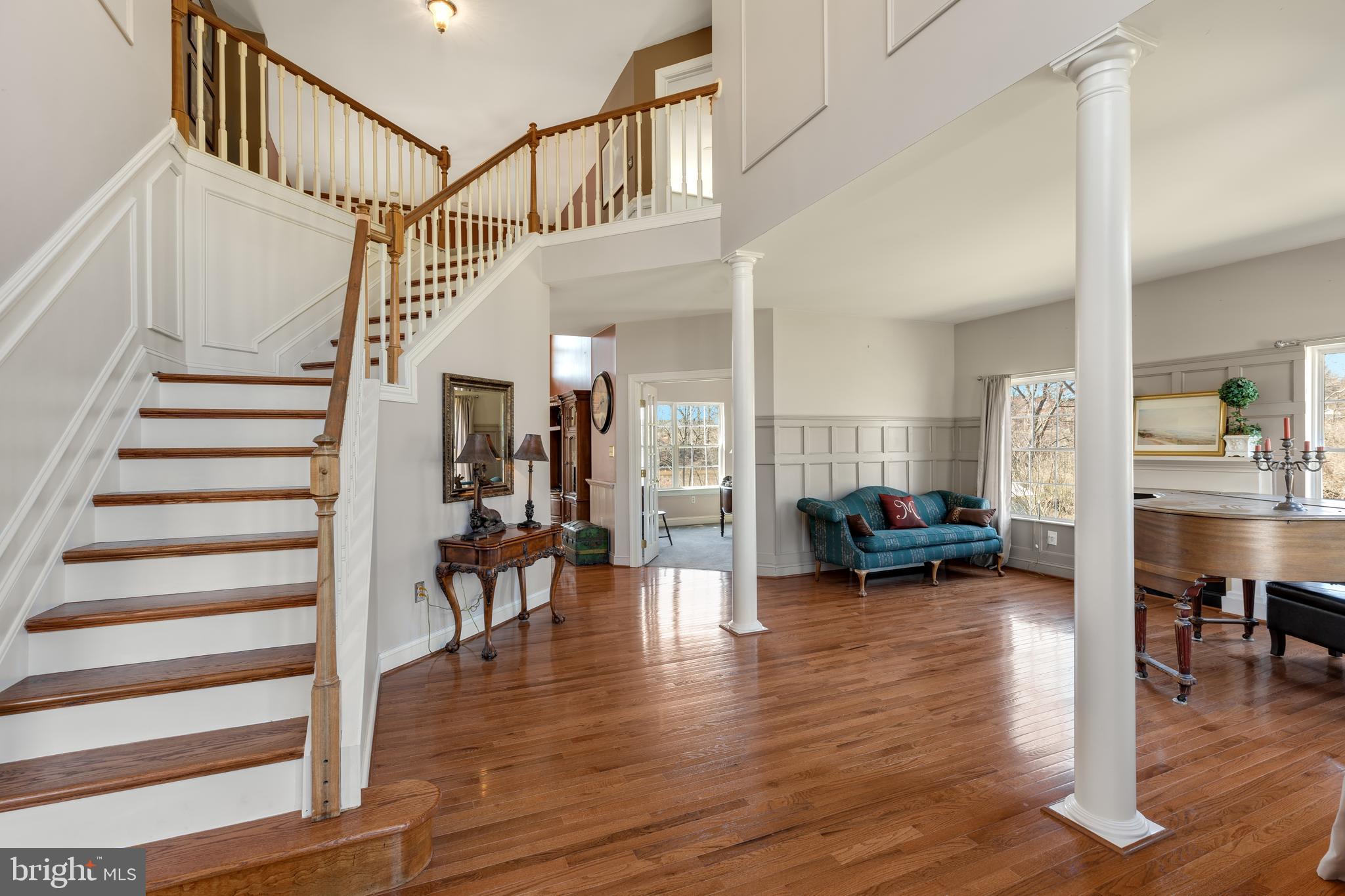 101 Ruth Drive Middletown, DE 19709 - Photo 3 of 78 Grand 2 Story Foyer with Gleaming Hardwoods