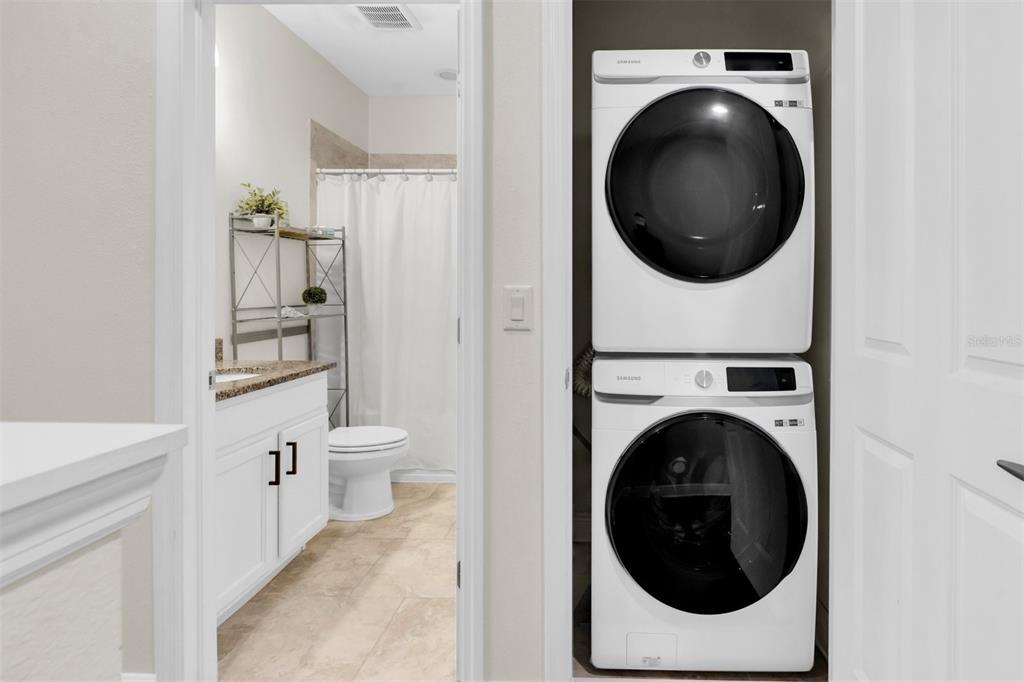 106 Cutlass Way Oldsmar, FL 34677 - Photo 20 of 23 a view of a hallway with washer and dryer