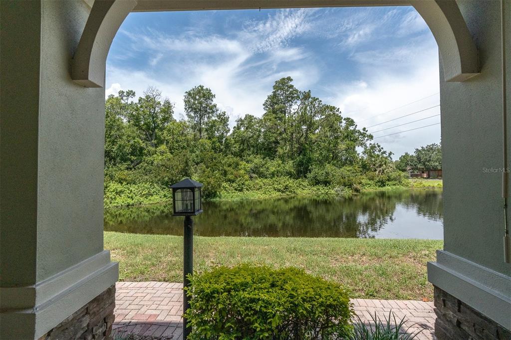 106 Cutlass Way Oldsmar, FL 34677 - Photo 3 of 23 a view of a garden from a balcony