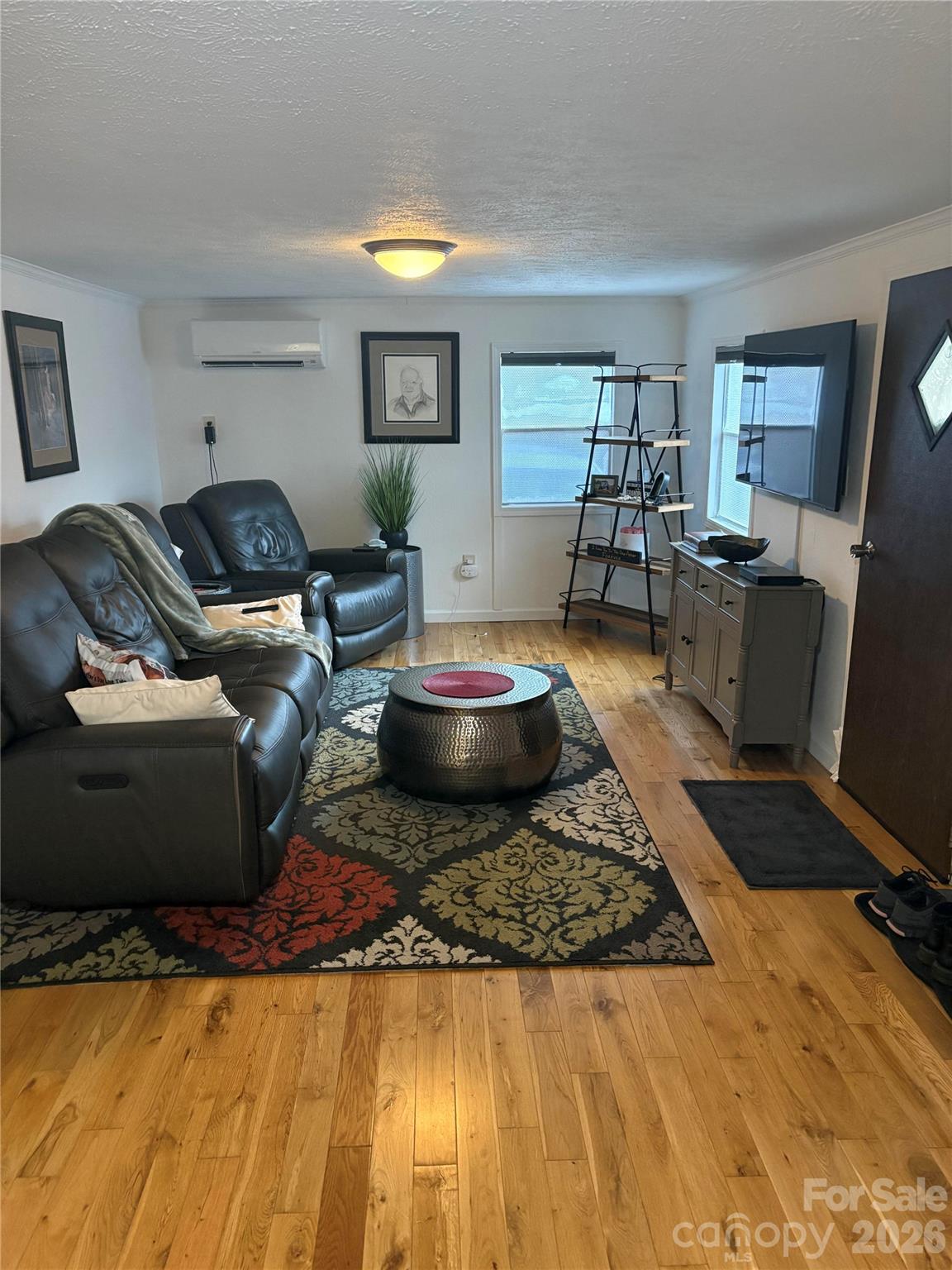 20 Ox Crk Road Weaverville, NC 28787 - Photo 22 of 22 a living room with furniture and a wooden floor