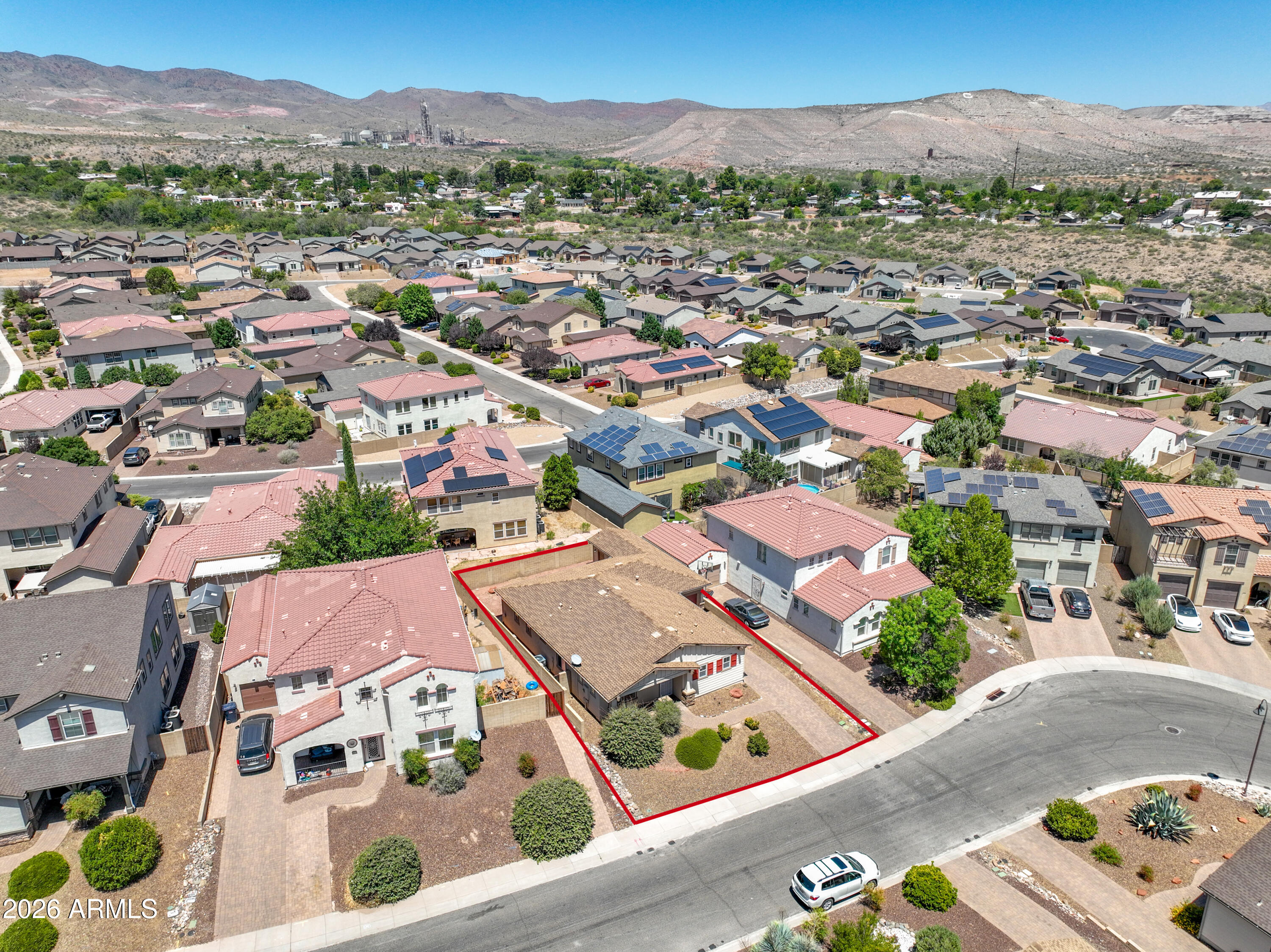 622 King Copper Road Clarkdale, AZ 86324 - Photo 34 of 36 Aerial Overview 2 (2)