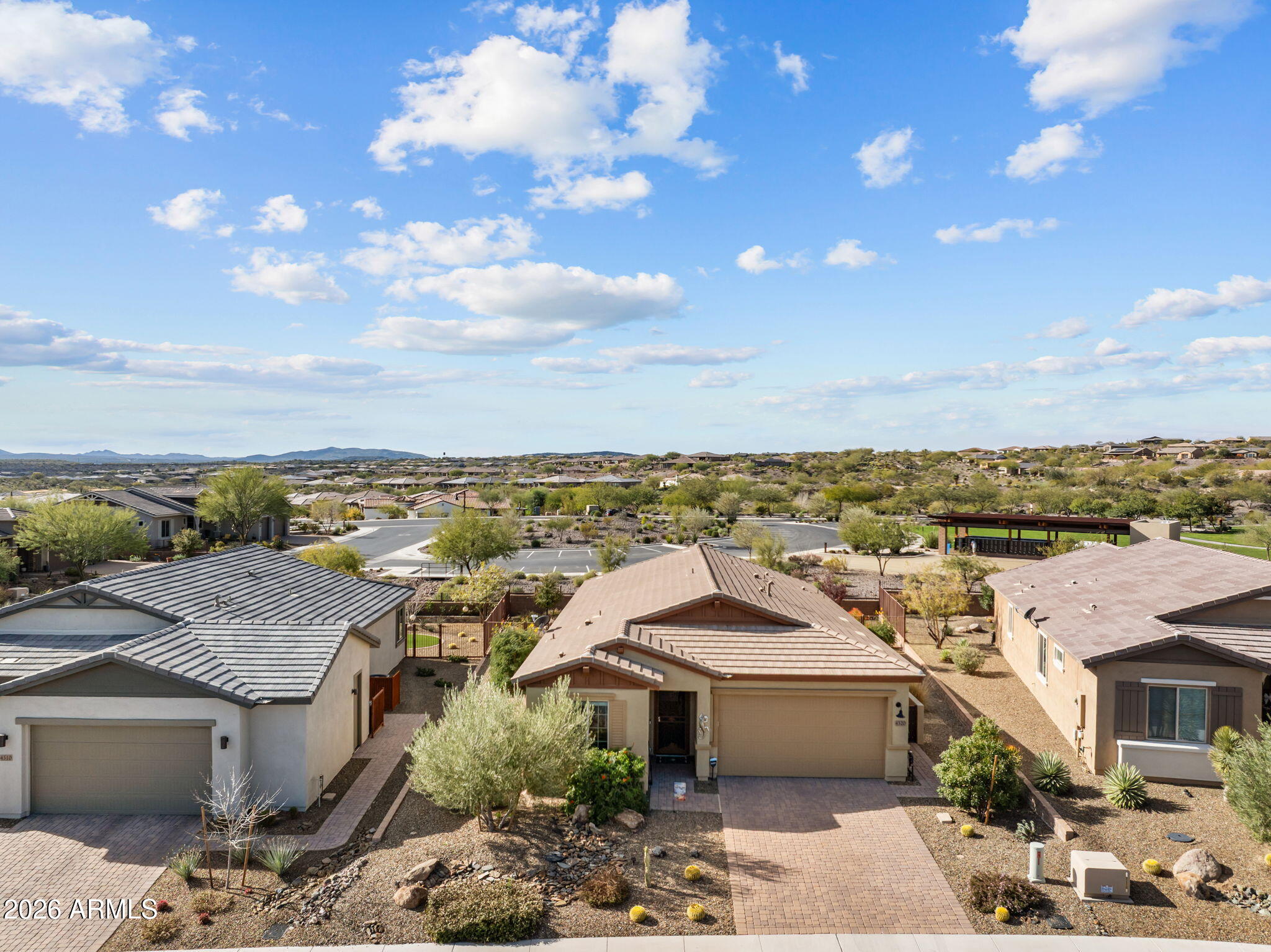 4320 Buffalo Ridge Wickenburg, AZ 85390 - Photo 37 of 57 a view of a city from the roof deck