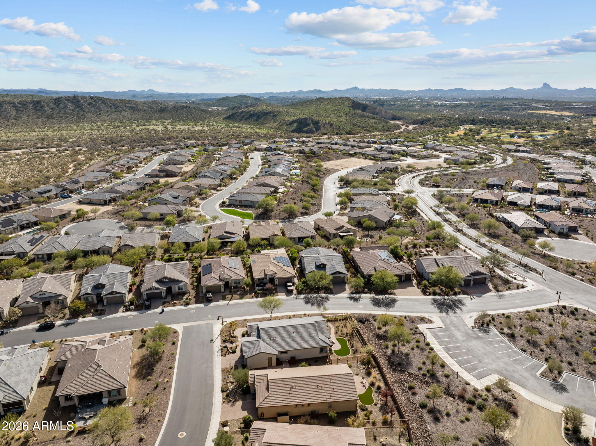 4320 Buffalo Ridge Wickenburg, AZ 85390 - Photo 45 of 57 an aerial view of residential building and ocean