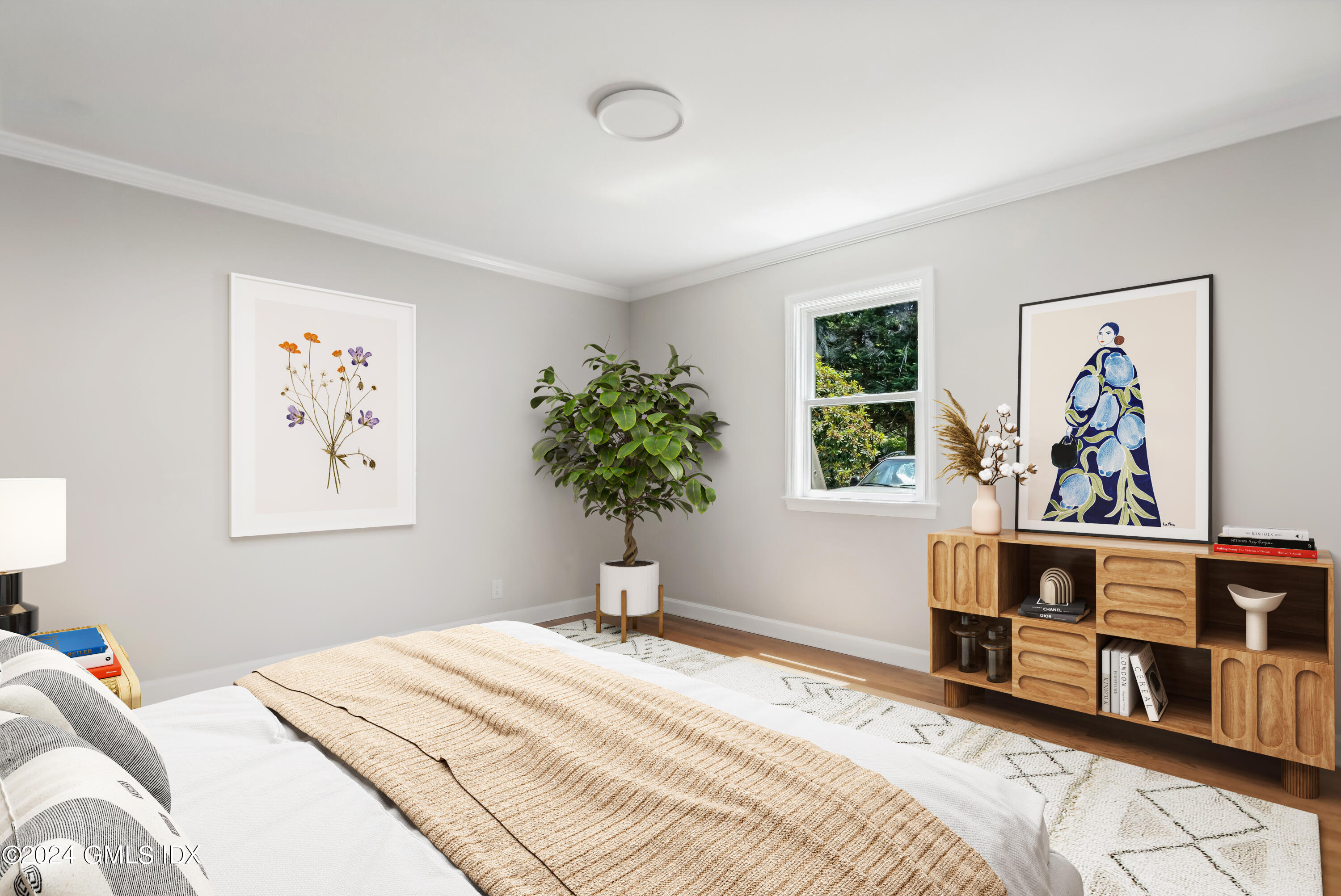 12 Wescott Street Riverside, CT 06878 - Photo 6 of 12 a bedroom with a large bed and a window