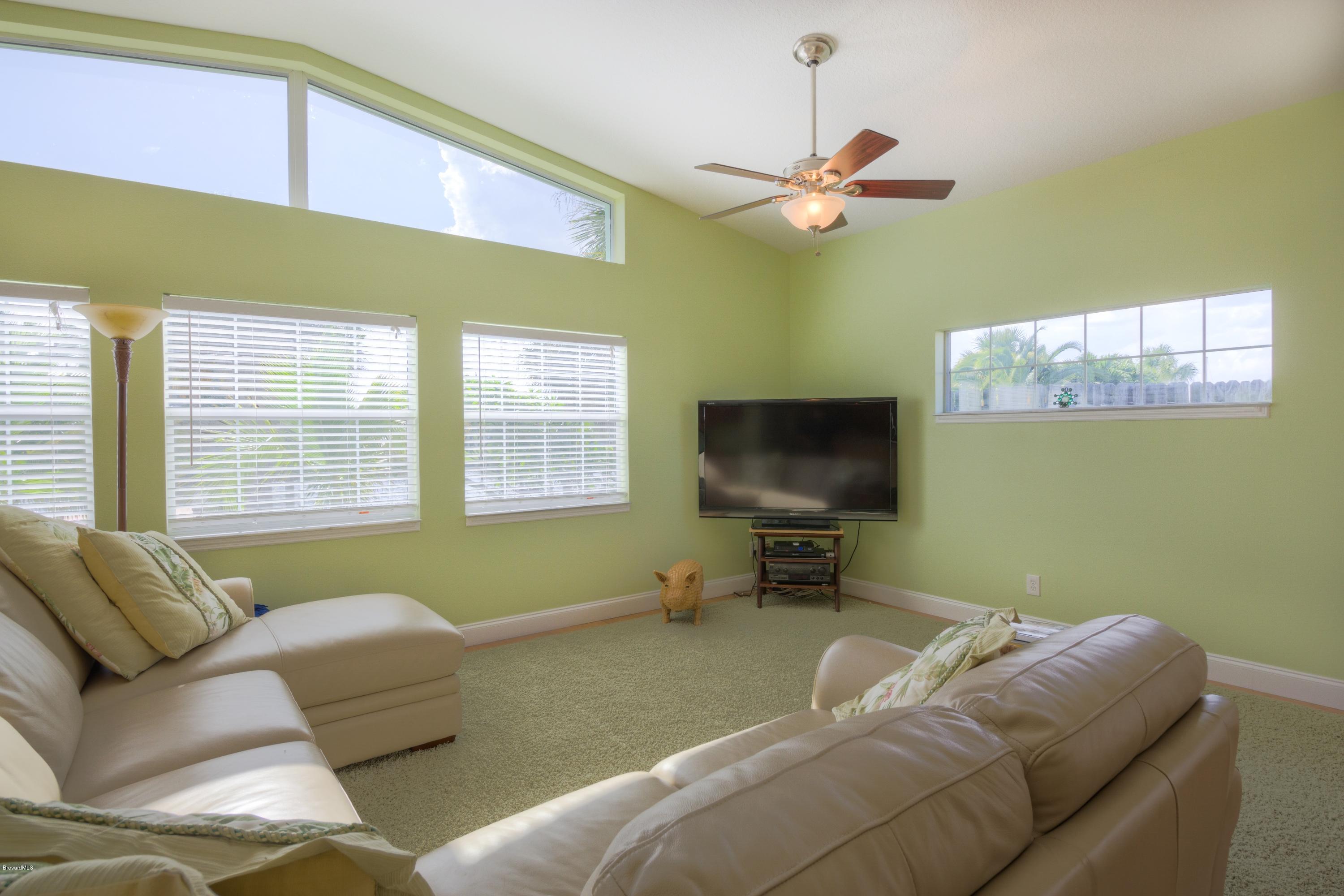 114 Aucila Road Cocoa Beach, FL 32931 - Photo 13 of 34 WATERFRONT VIEW!
