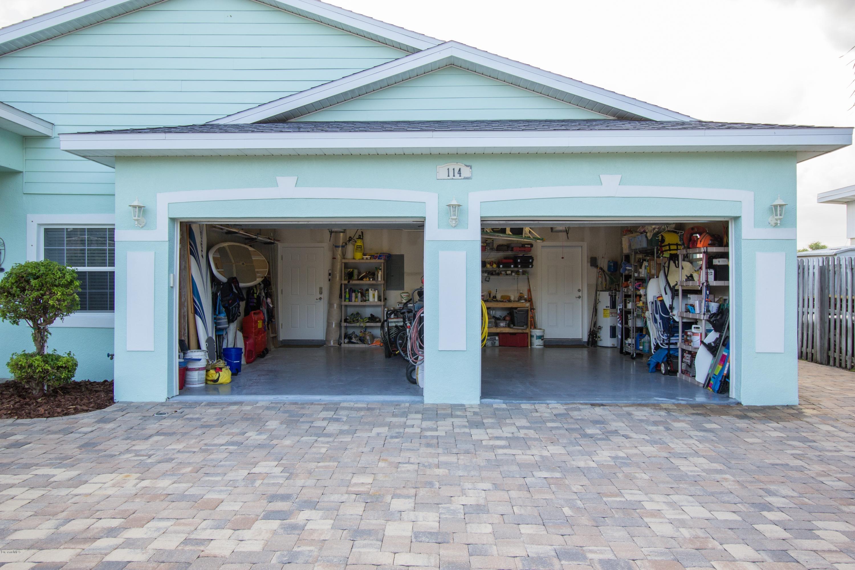114 Aucila Road Cocoa Beach, FL 32931 - Photo 23 of 34 OVERSIZED, PARK YOUR CAR IN THE GARAGE!