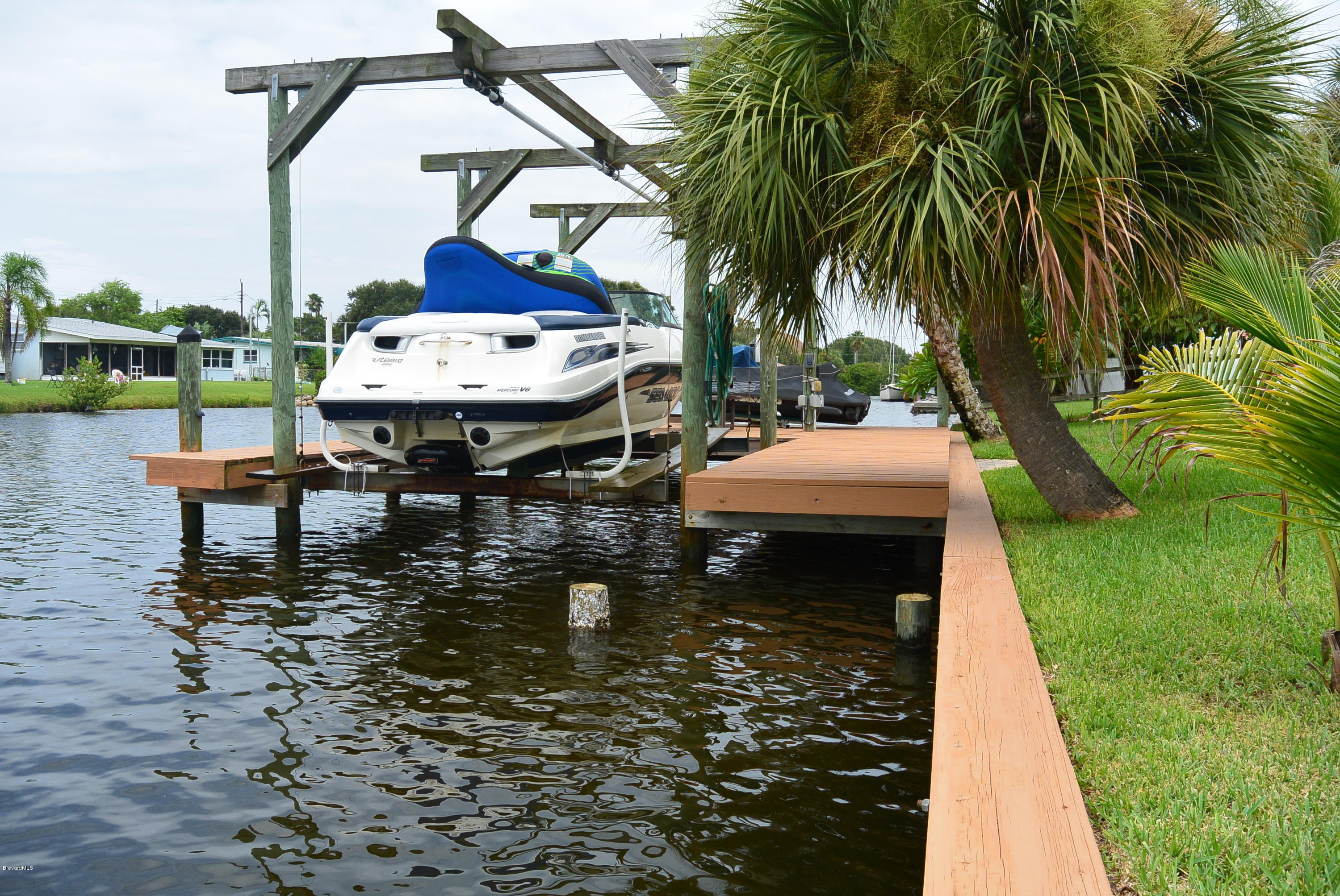 114 Aucila Road Cocoa Beach, FL 32931 - Photo 32 of 34 DOCK NEW IN 2008