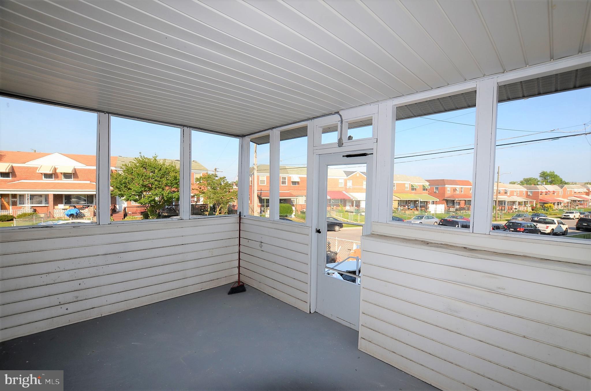 7495 Rabon Avenue Baltimore, MD 21222 - Photo 22 of 23 Screened Back Porch