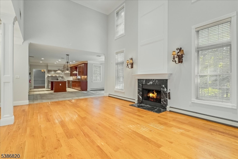 47 Stonehedge Drive Stockholm, NJ 07460 - Photo 5 of 36 a view of empty room with a fireplace