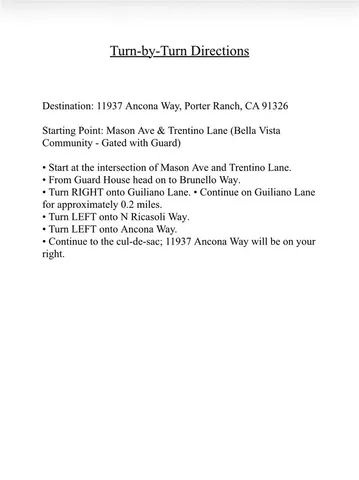 $2,250,000 | 11937 Ancona Way, Porter Ranch, CA 91326