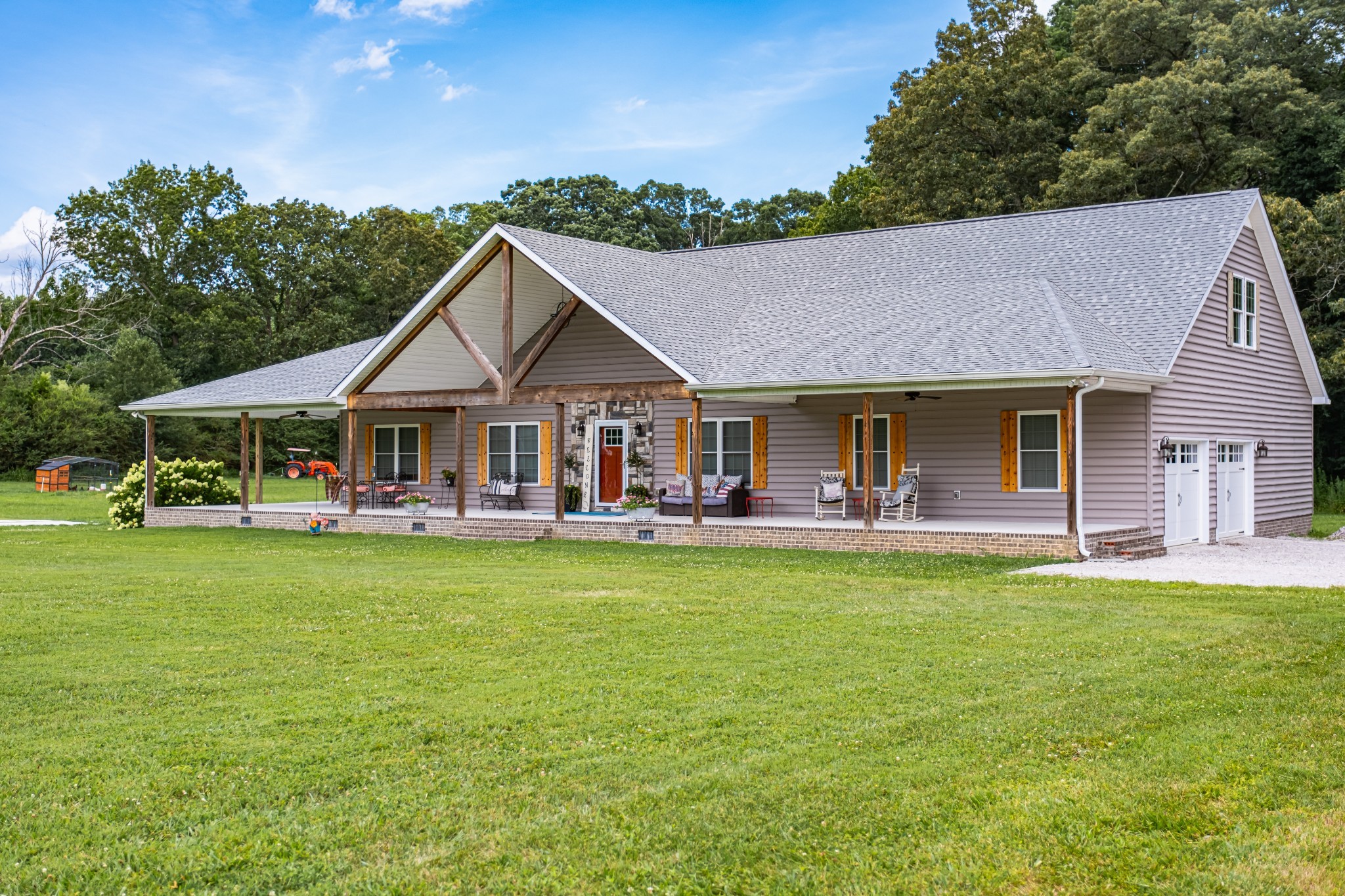 362 Lakeview Street Manchester, TN 37355 - Photo 31 of 39 a front view of a house with swimming pool having outdoor seating
