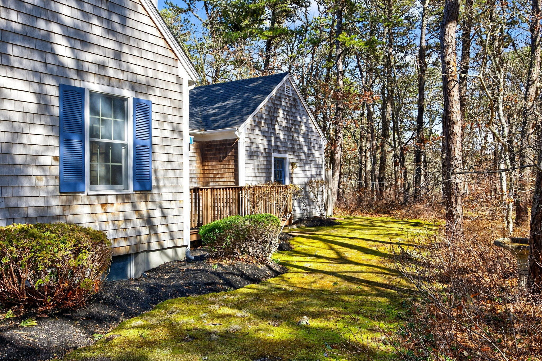 54 Marthas Lane Harwich, MA 02645 - Photo 45 of 53 a view of a house with a yard and sitting area