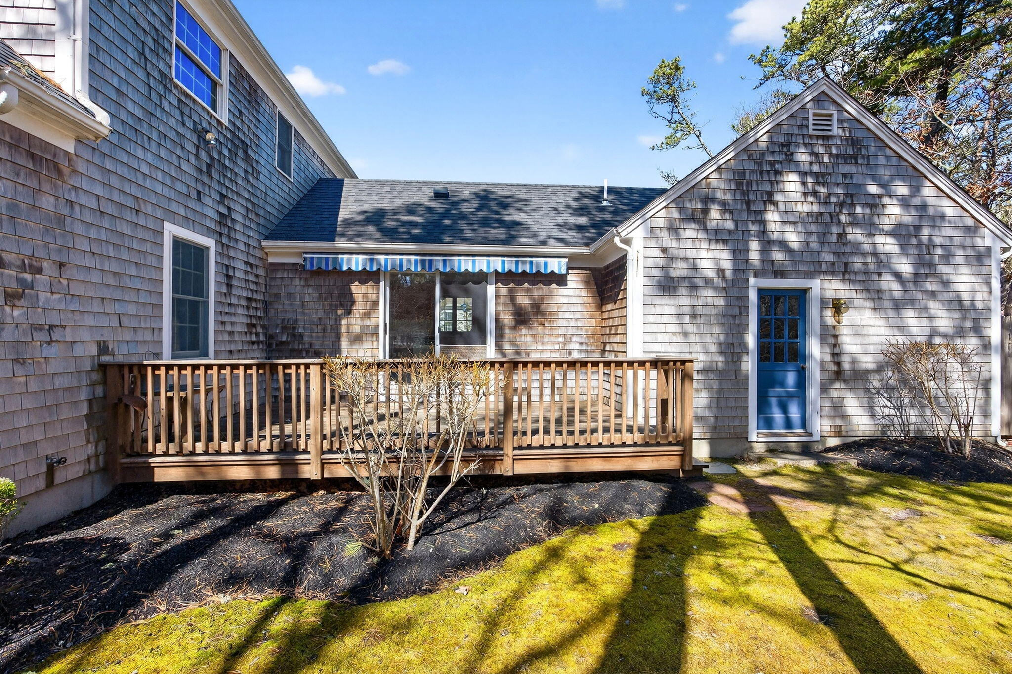 54 Marthas Lane Harwich, MA 02645 - Photo 47 of 53 a view of a house with swimming pool and furniture