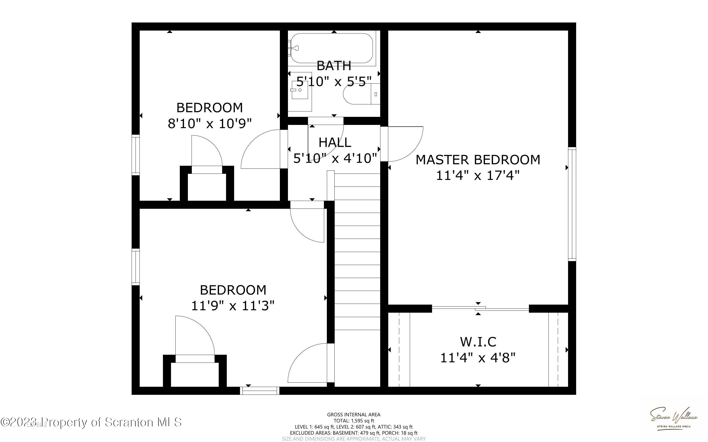 915 Ridge Avenue Scranton, PA 18510 - Photo 16 of 39 a picture of a book and a bed