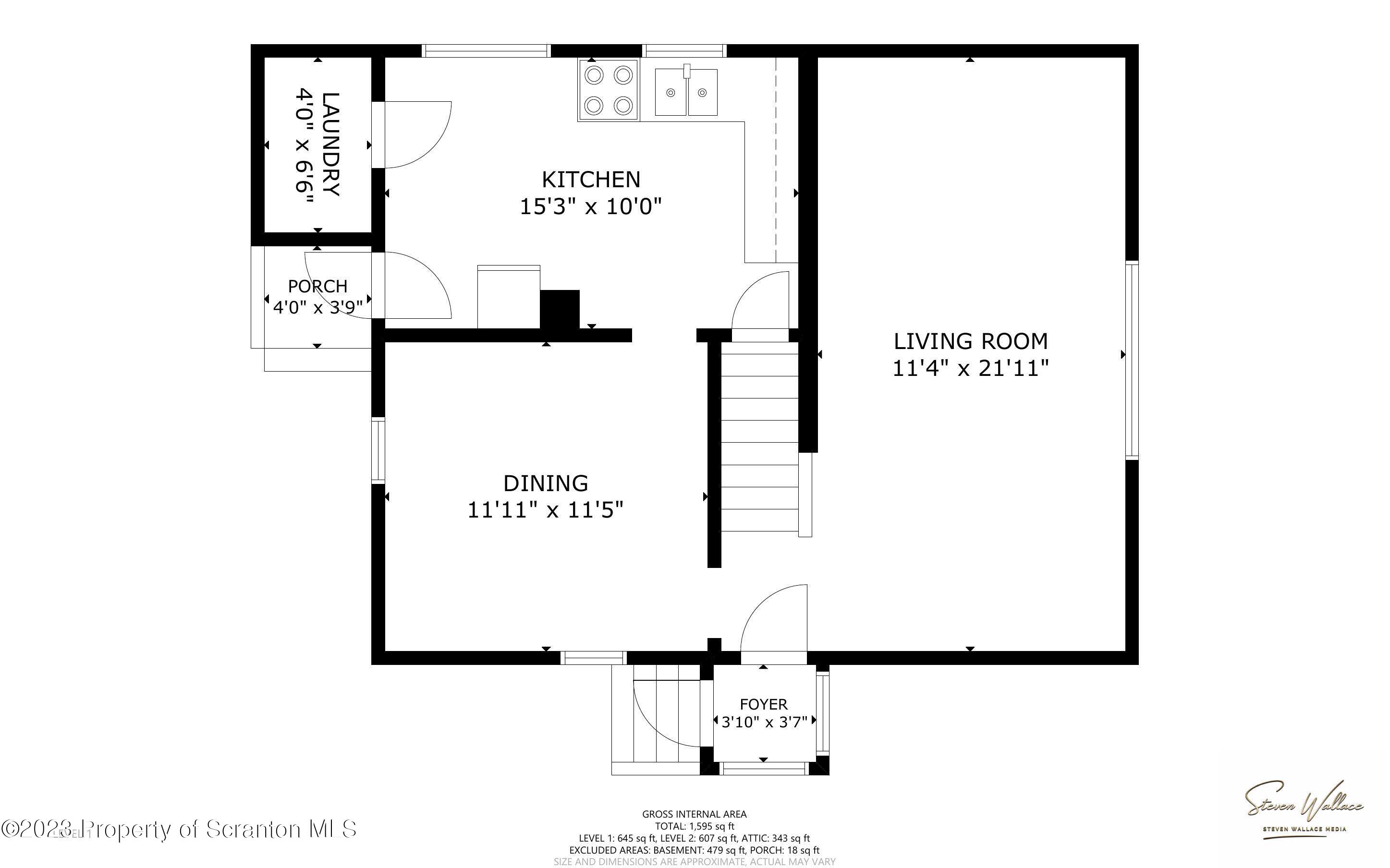 915 Ridge Avenue Scranton, PA 18510 - Photo 2 of 39 a picture of a book and a bed