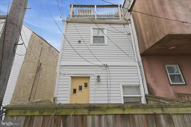 a view of a house with a window