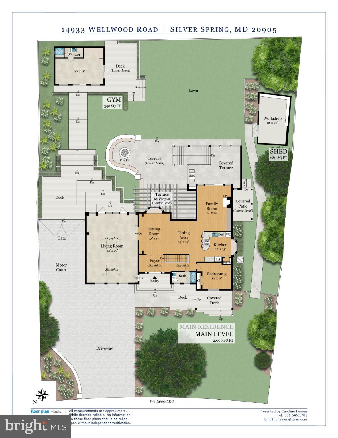 14933 Wellwood Road Silver Spring, MD 20905 - Photo 49 of 50 Spacious layout of a modern residence.