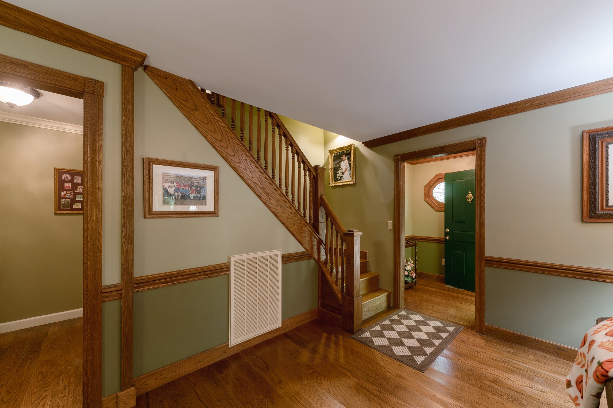 634 Murrell Road Dickson, TN 37055 - Photo 17 of 46 a view of entryway and hall with wooden floor