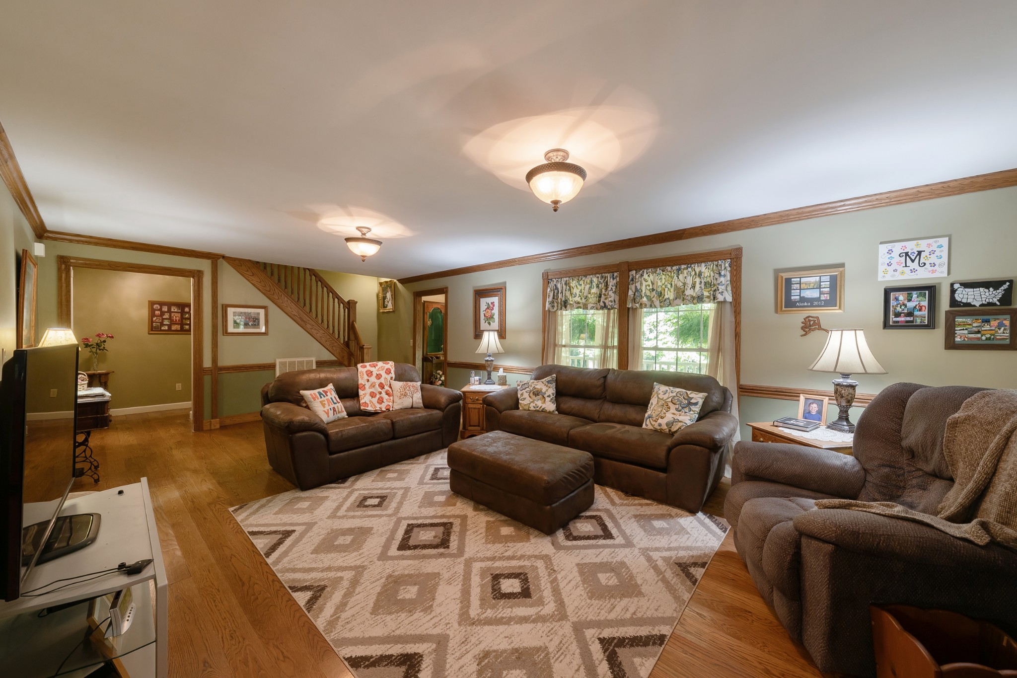 634 Murrell Road Dickson, TN 37055 - Photo 18 of 46 a living room with furniture and a large window