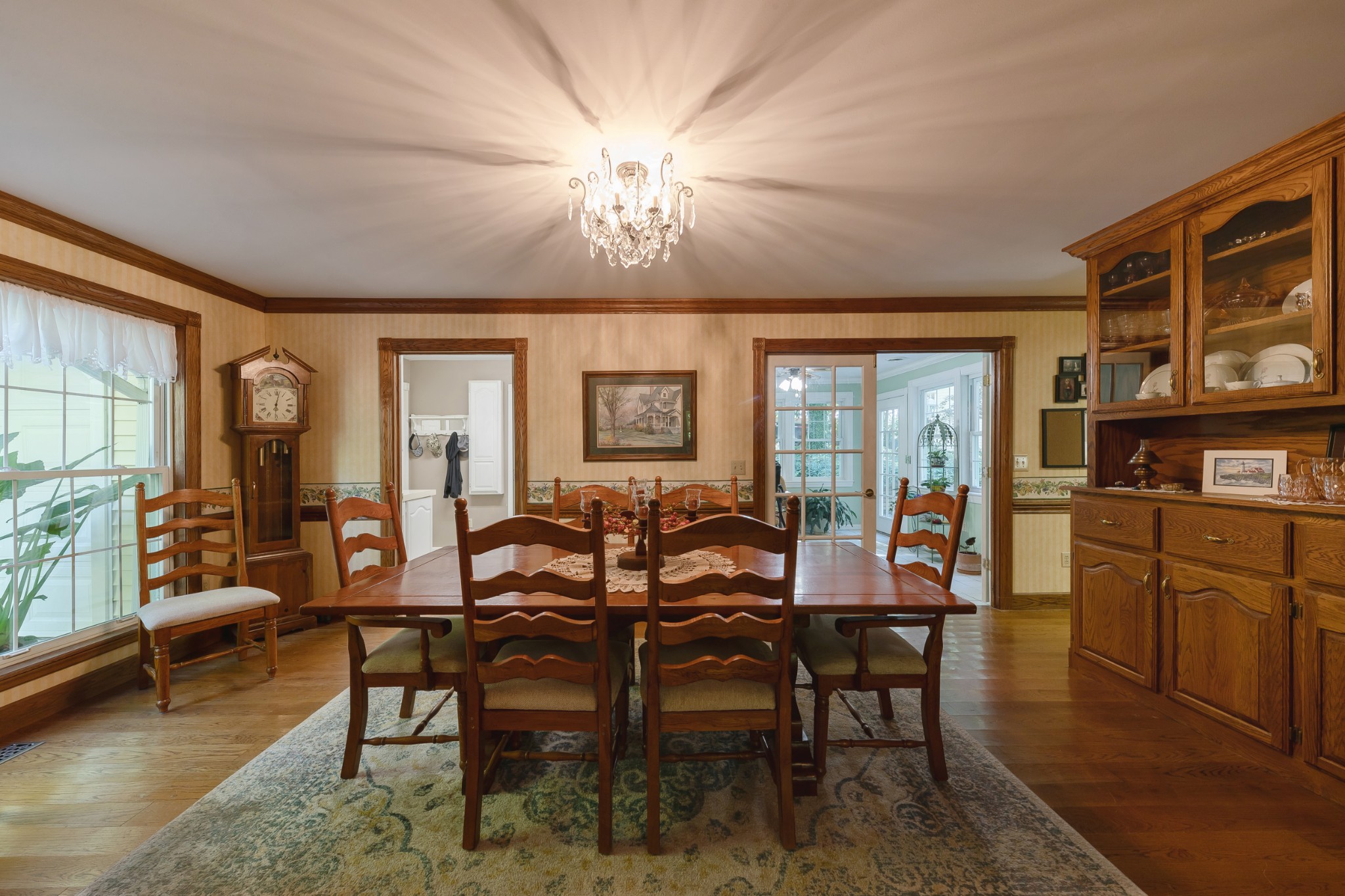 634 Murrell Road Dickson, TN 37055 - Photo 20 of 46 a view of a dining room with furniture window and outside view