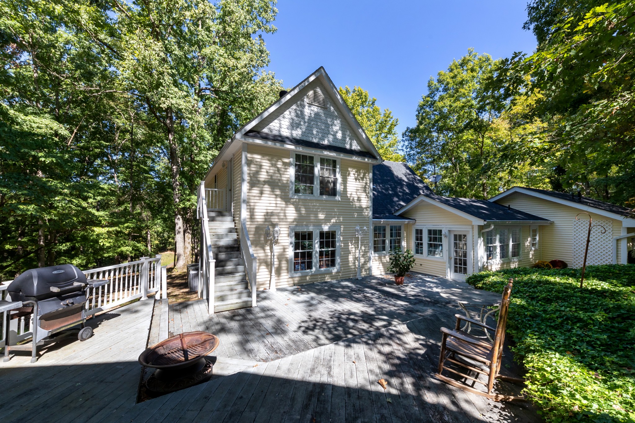 634 Murrell Road Dickson, TN 37055 - Photo 45 of 46 a front view of house with yard outdoor seating and green space