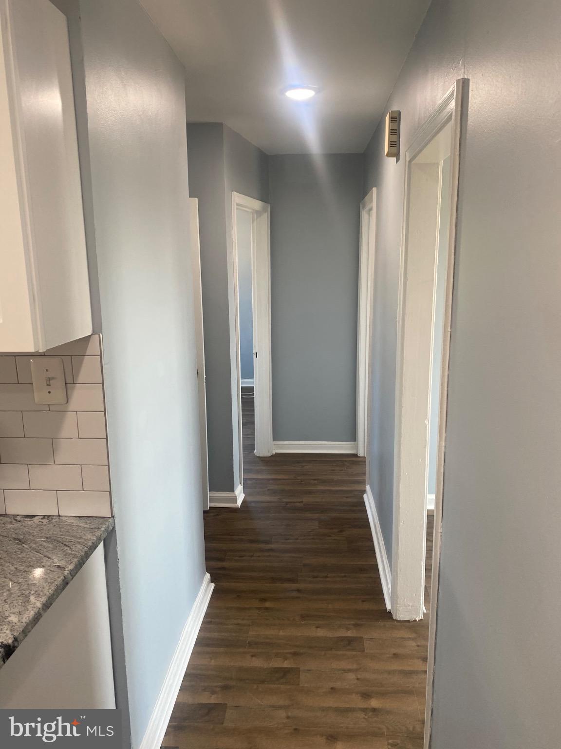 6254 Everett Street, Unit 3 Philadelphia, PA 19149 - Photo 5 of 8 a view of hallway with stairs