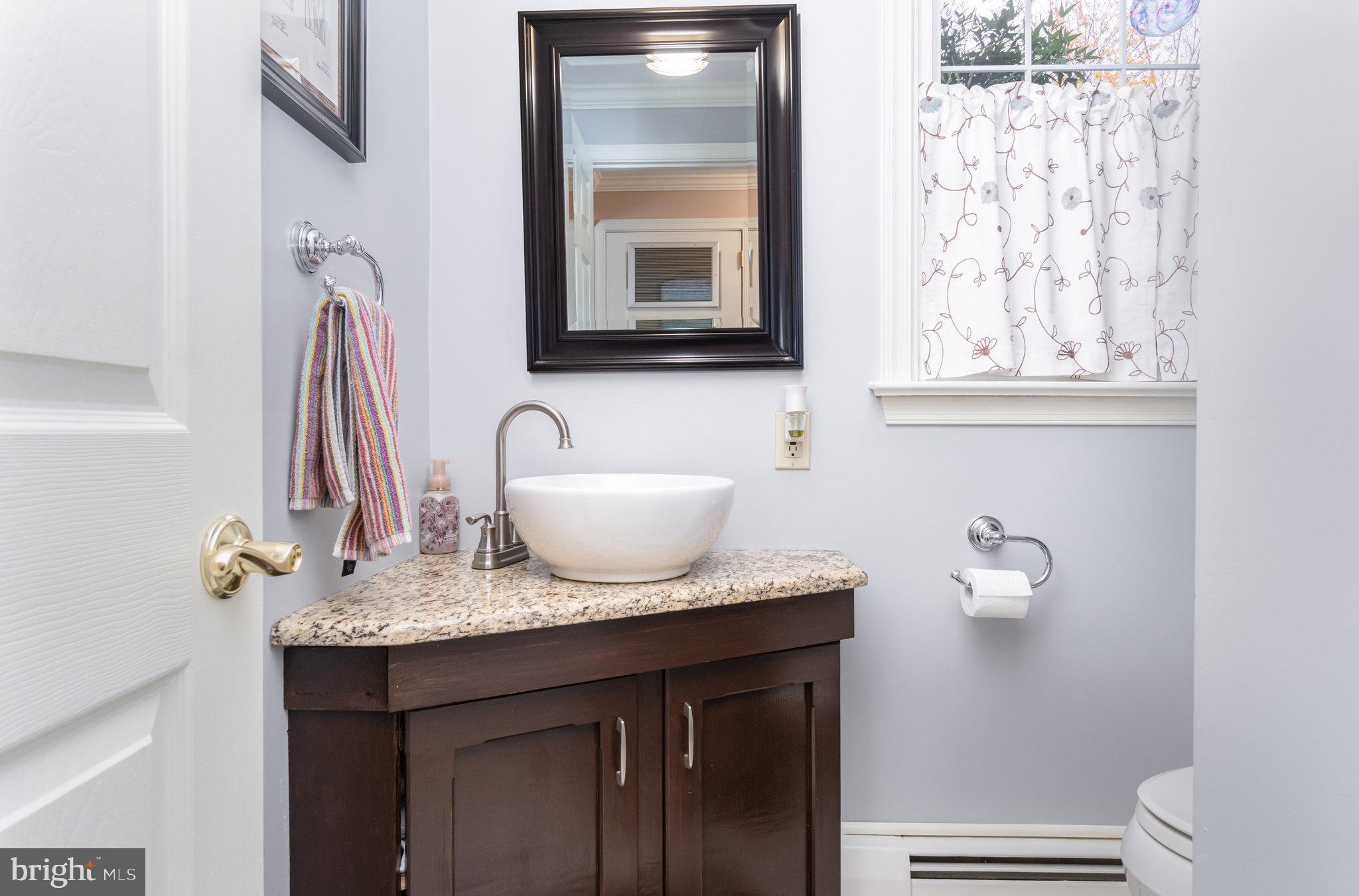 430 Orchard Road Mount Joy, PA 17552 - Photo 15 of 41 a bathroom with a granite countertop sink and a mirror