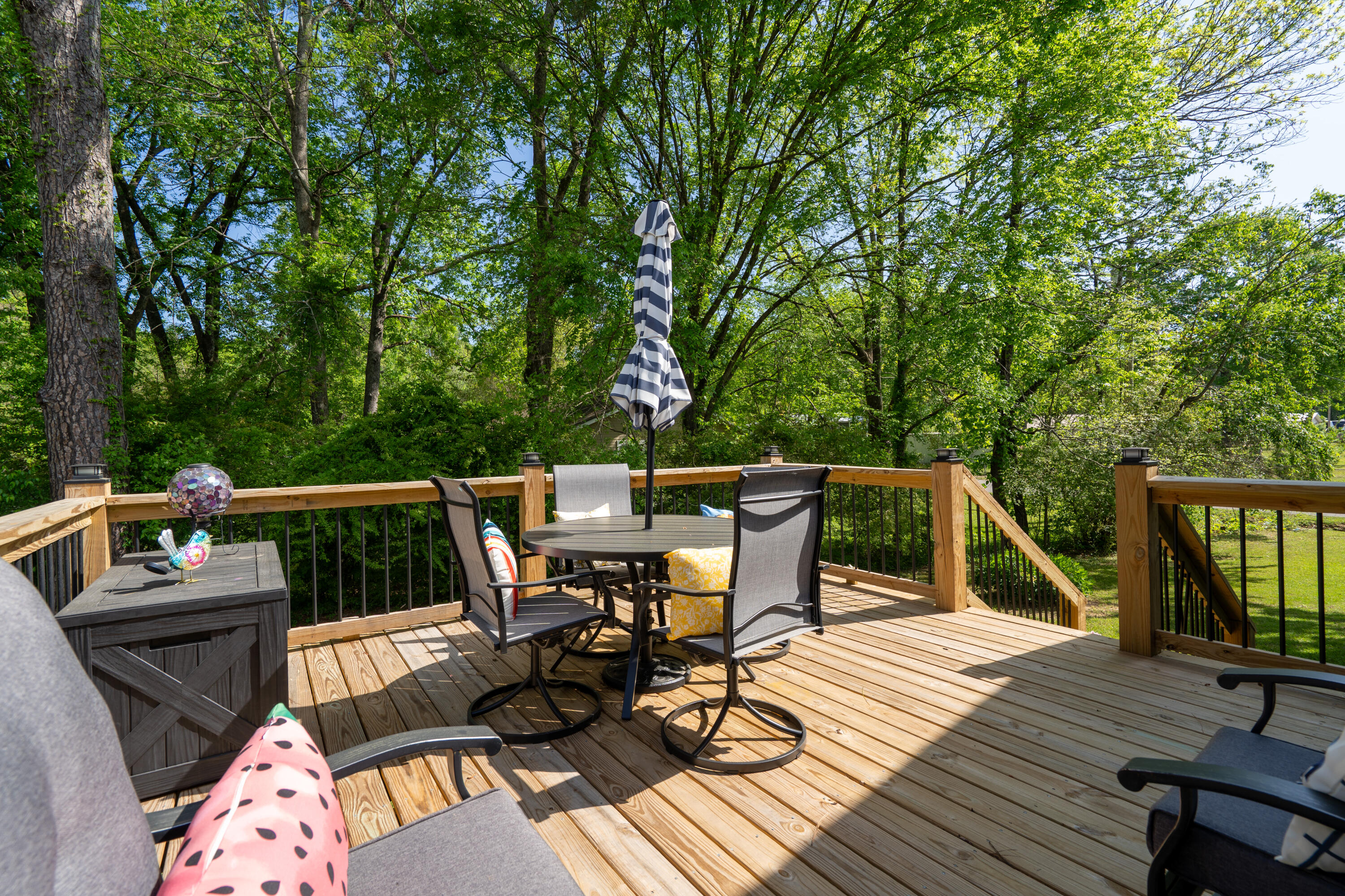 302 Johnson Street LaFayette, GA 30728 - Photo 6 of 35 New Deck view from kitchen