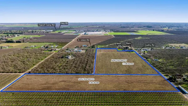 a view of a terrace with a water view