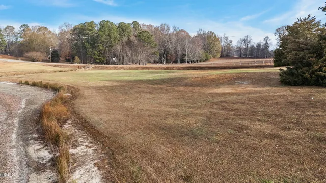 a view of a swimming pool with an outdoor space