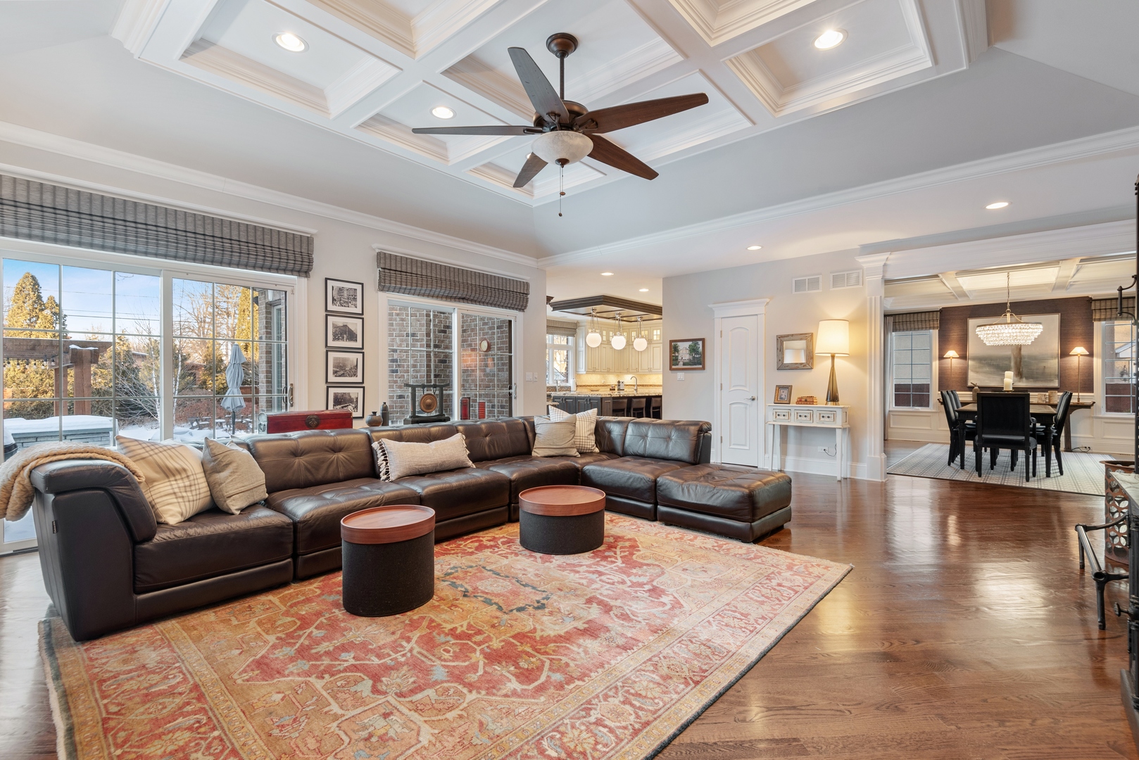 Undisclosed Address Wilmette, IL 60091 - Photo 18 of 57 a living room with furniture and a large window