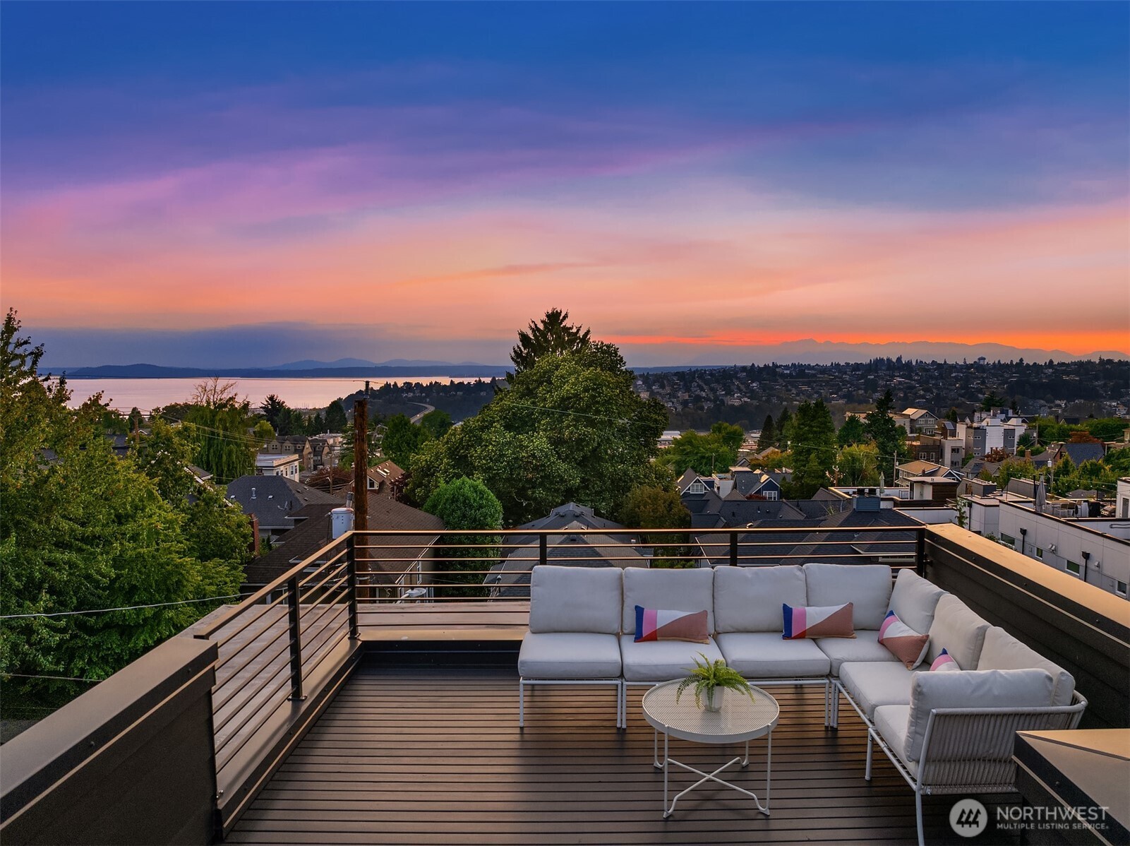 1910 8th Avenue West, Unit B Seattle, WA 98119 - Photo 35 of 40 a view of roof deck with furniture