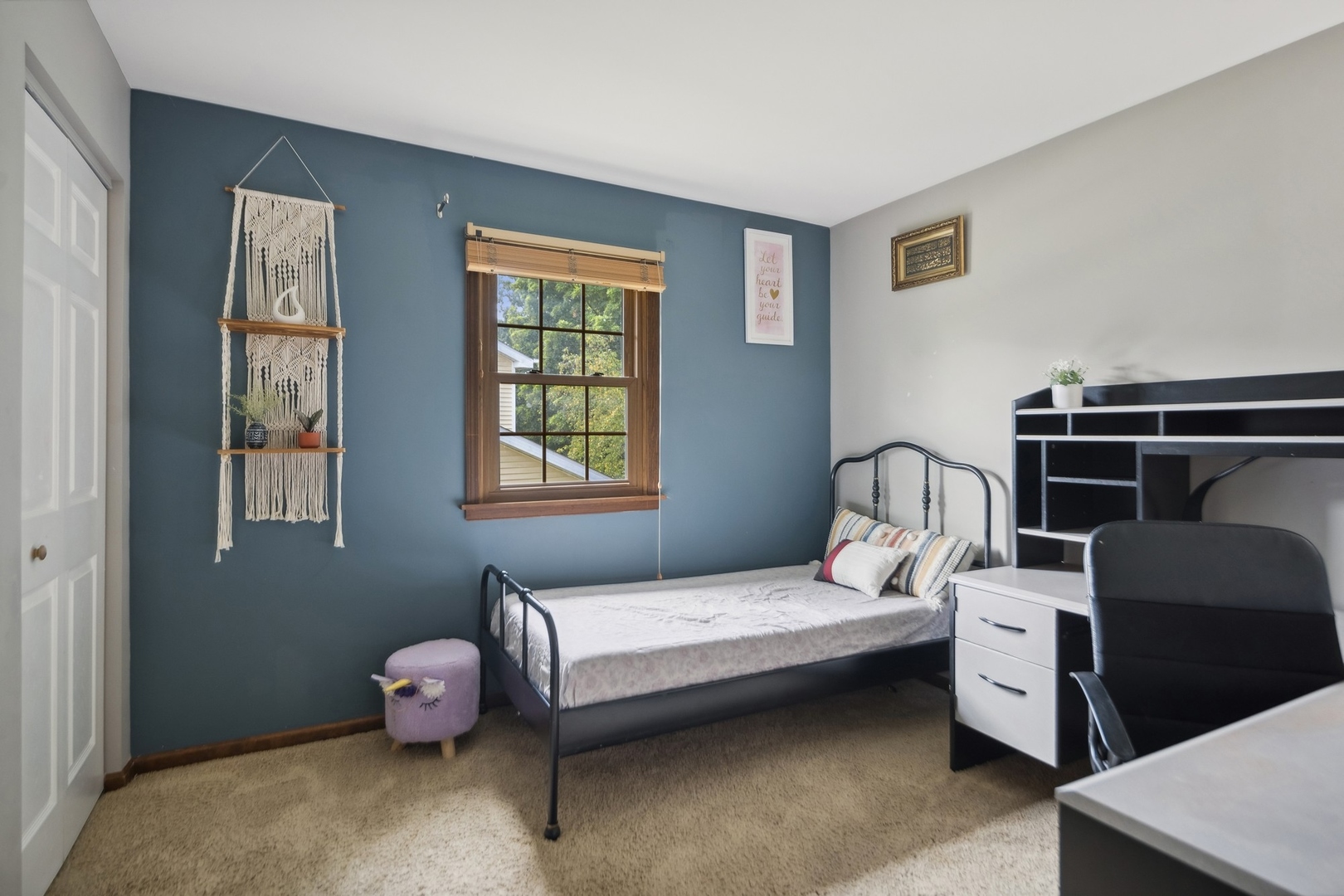 15216 South Clover Court Plainfield, IL 60544 - Photo 20 of 35 a bedroom with a bed and a window