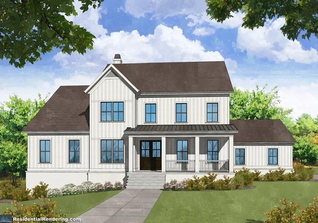 Modern Farm House Architecture under construction in the heart of Roswell!