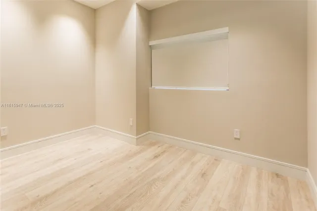 a view of empty room
