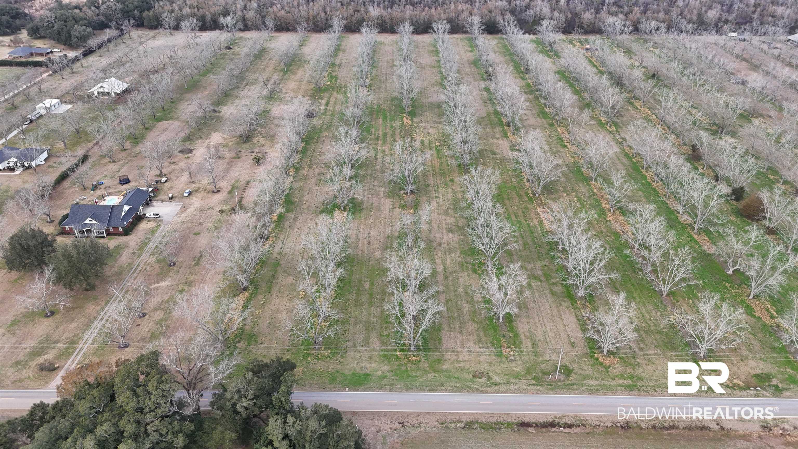 0 Underwood Road Summerdale, AL 36580 - Photo 3 of 6 Aerial view featuring a rural view