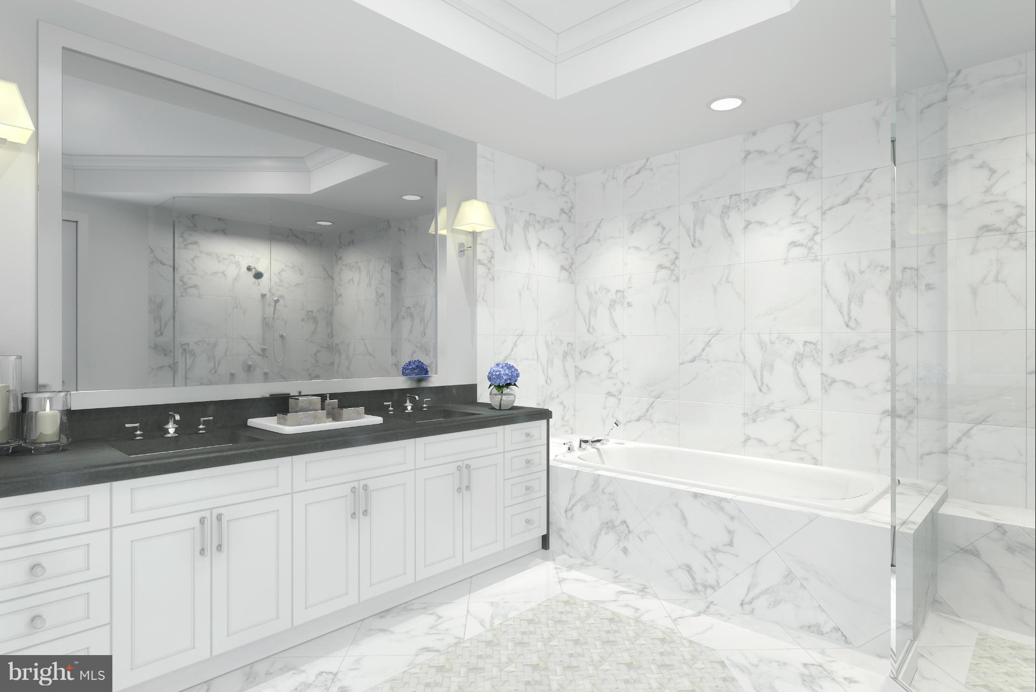 8101 River Road, Unit 441 Bethesda, MD 20817 - Photo 13 of 26 WATERWORKS FIXTURES, MARBEL SPA BATHS