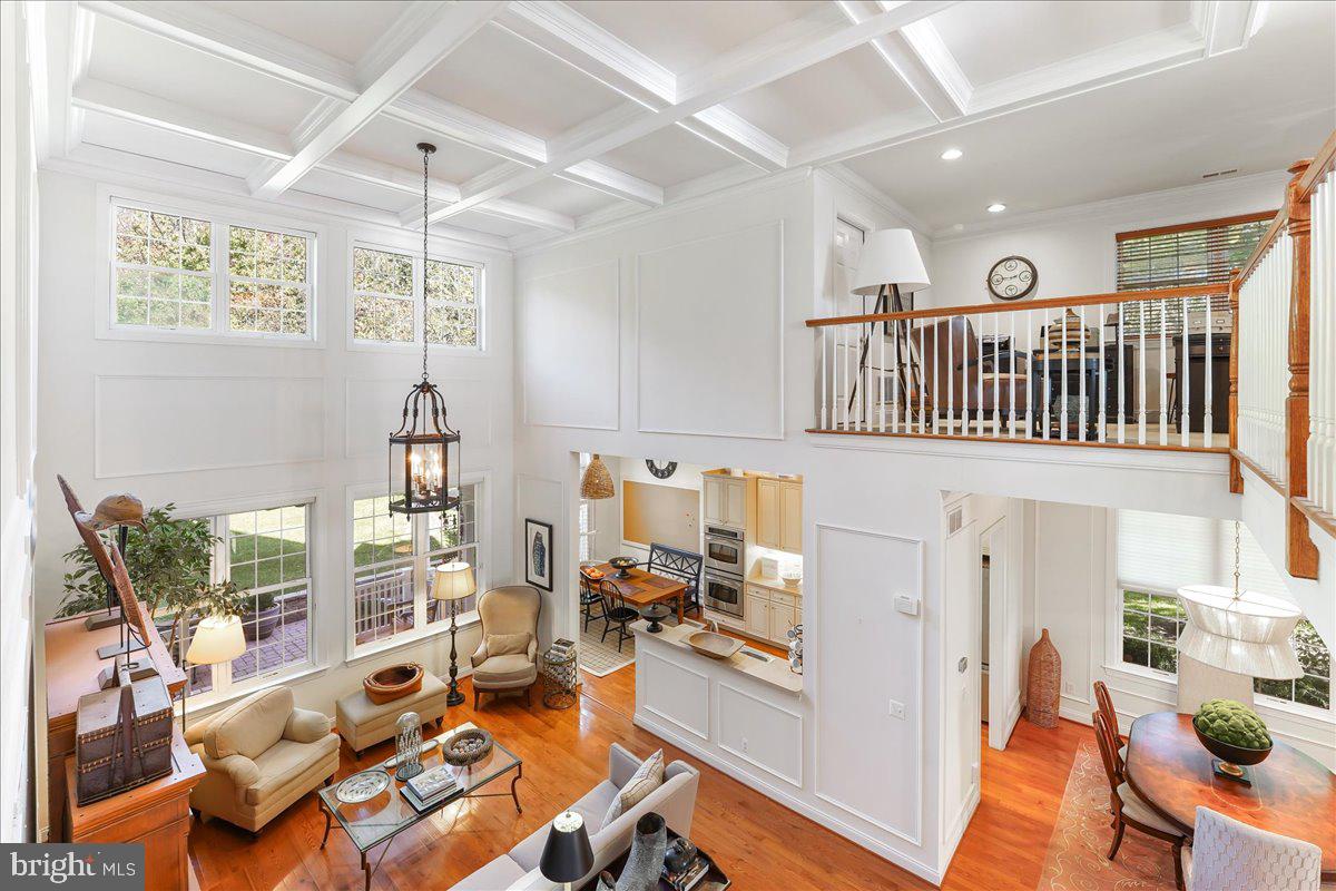 161 Sloan Road Phoenixville, PA 19460 - Photo 19 of 42 Coffered Ceilings over Great Room