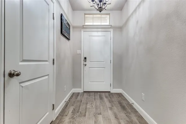 wooden floor in an empty room