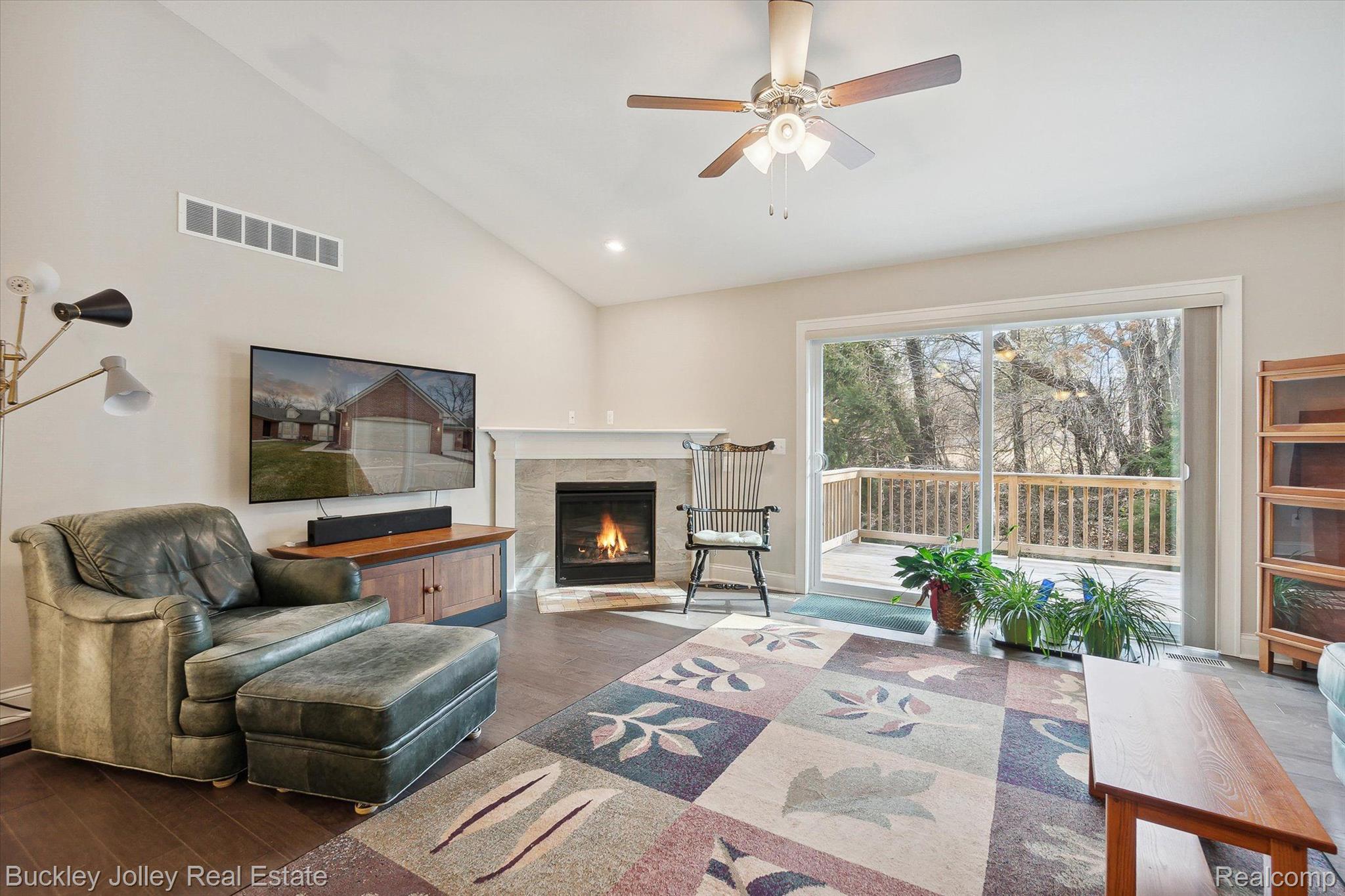 1990 Genoa Circle, Unit 3 Howell, MI 48843 - Photo 5 of 30 Cozy Fireplace