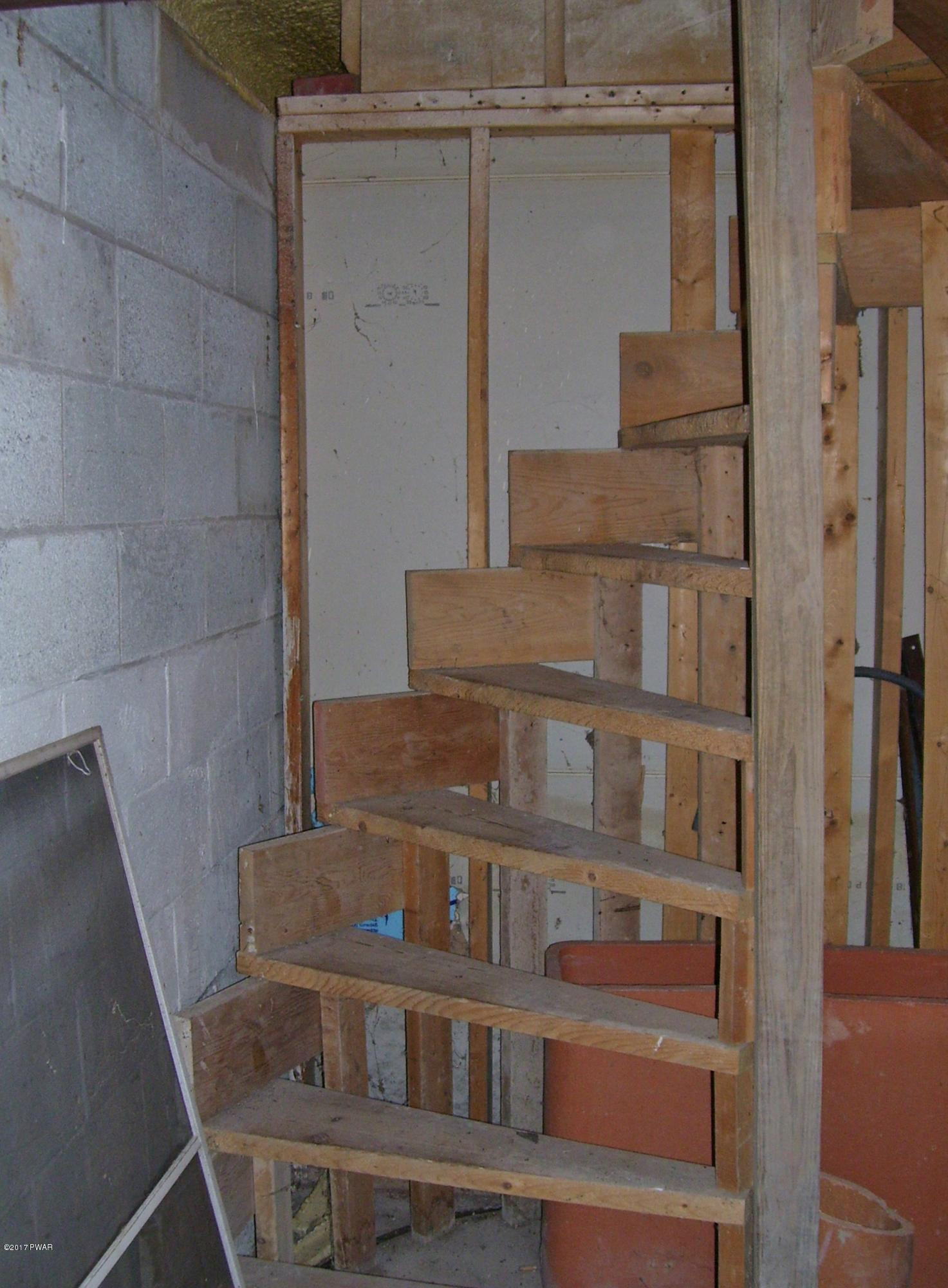 249 Gumbletown Road Tafton, PA 18464 - Photo 44 of 53 Lower - Spiral Staircase to Main Level