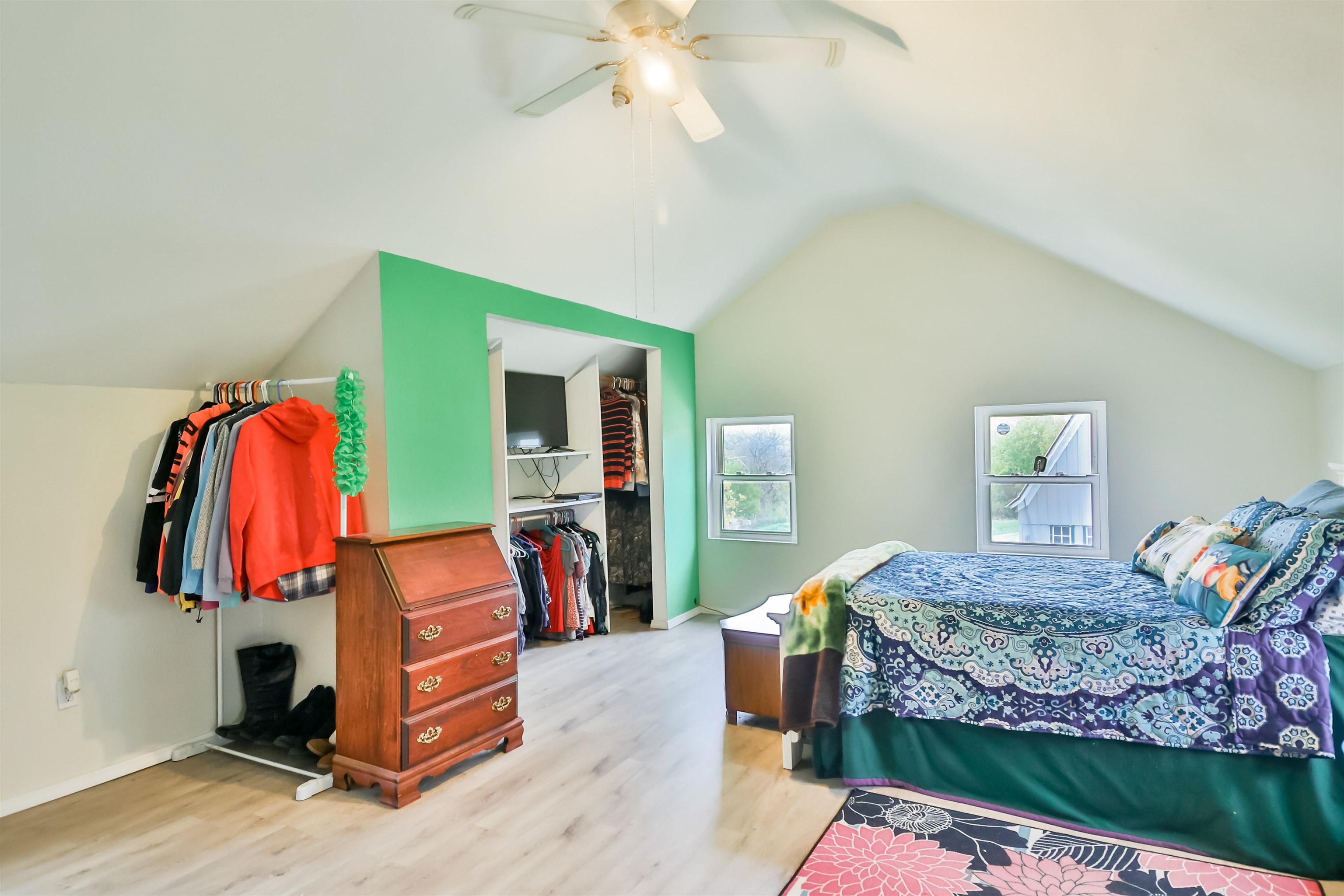 7719 West Coffman Road German Valley, IL 61039 - Photo 29 of 38 a bedroom with a bed and dresser