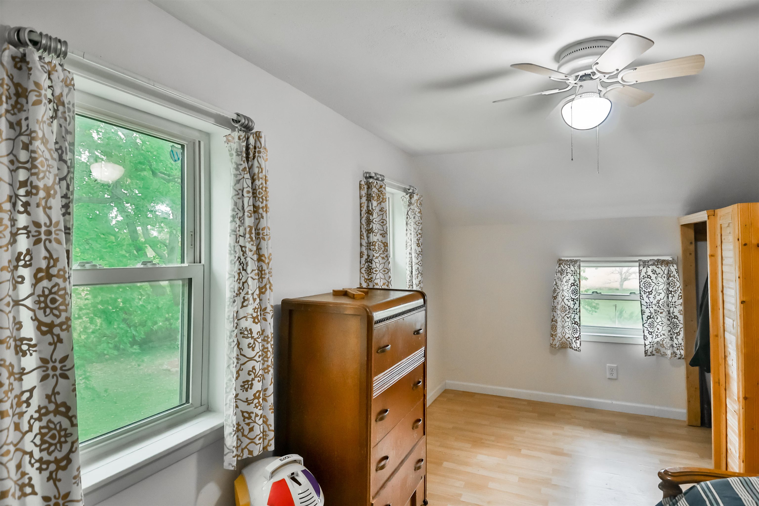 7719 West Coffman Road German Valley, IL 61039 - Photo 34 of 38 a room with window and ceiling fan
