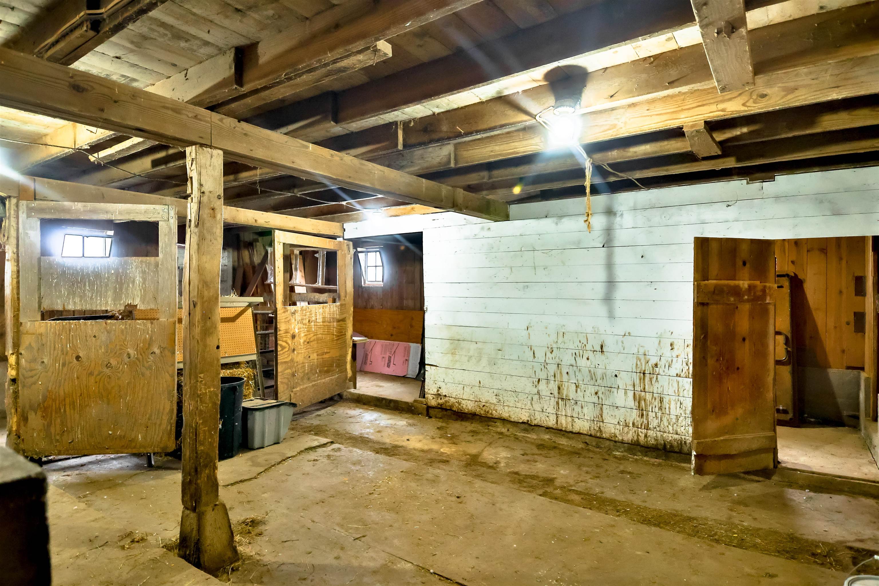 7719 West Coffman Road German Valley, IL 61039 - Photo 8 of 38 a view of a room with wooden walls