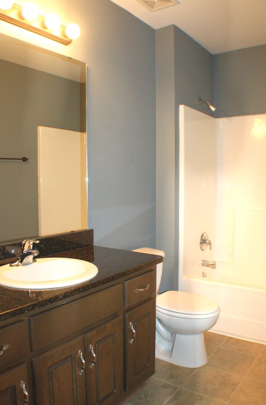 23 Isbell Road Fort Mitchell, AL 36856 - Photo 35 of 37 a bathroom with a sink a toilet and shower