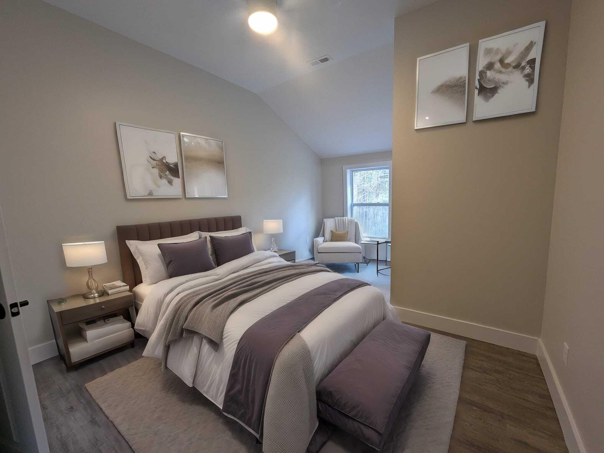 443 Friendship Road Ringgold, GA 30736 - Photo 9 of 16 Master Bedroom Virtually Staged