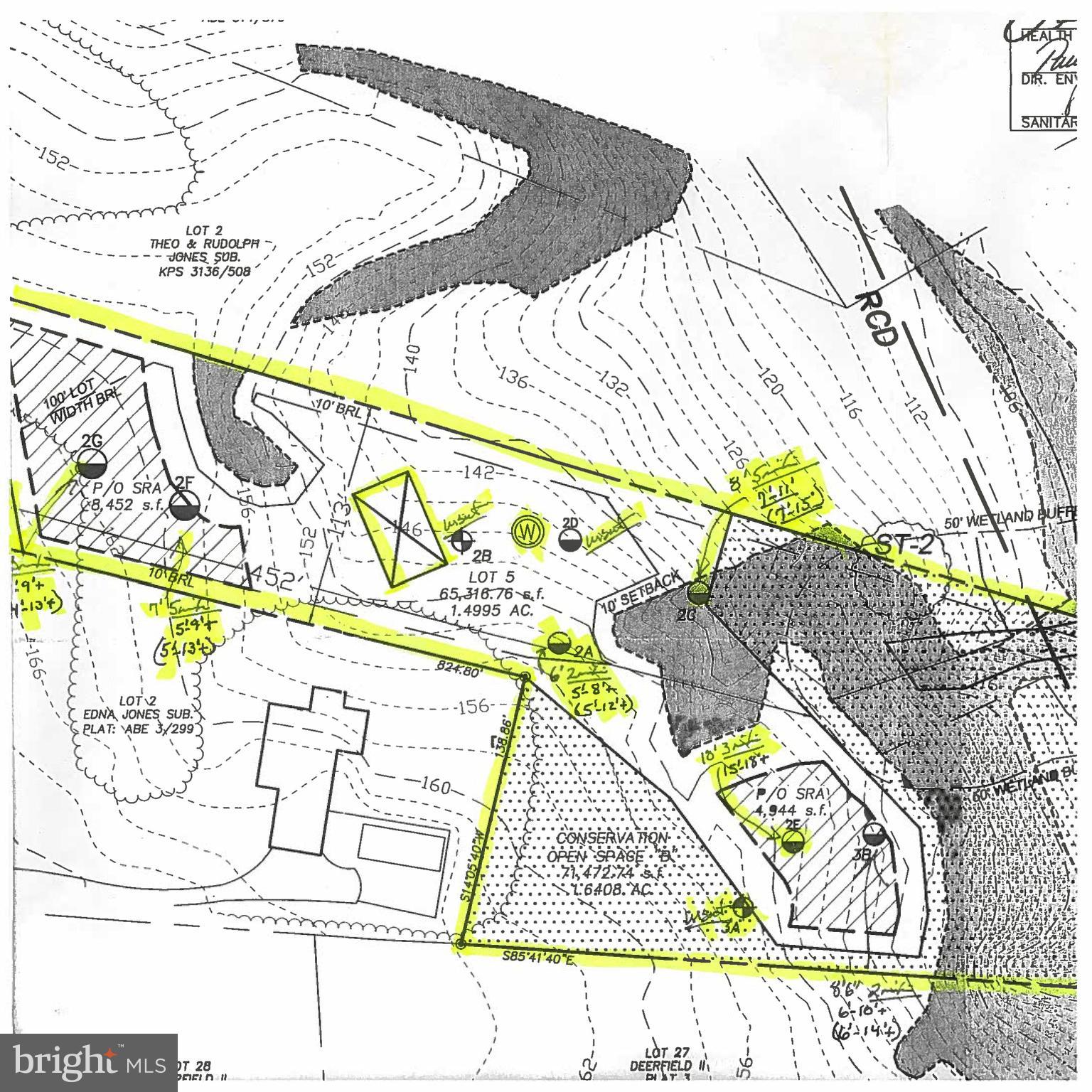 3919-3915 Hunting Creek Road Huntingtown, MD 20639 - Photo 5 of 5 Outline of the property