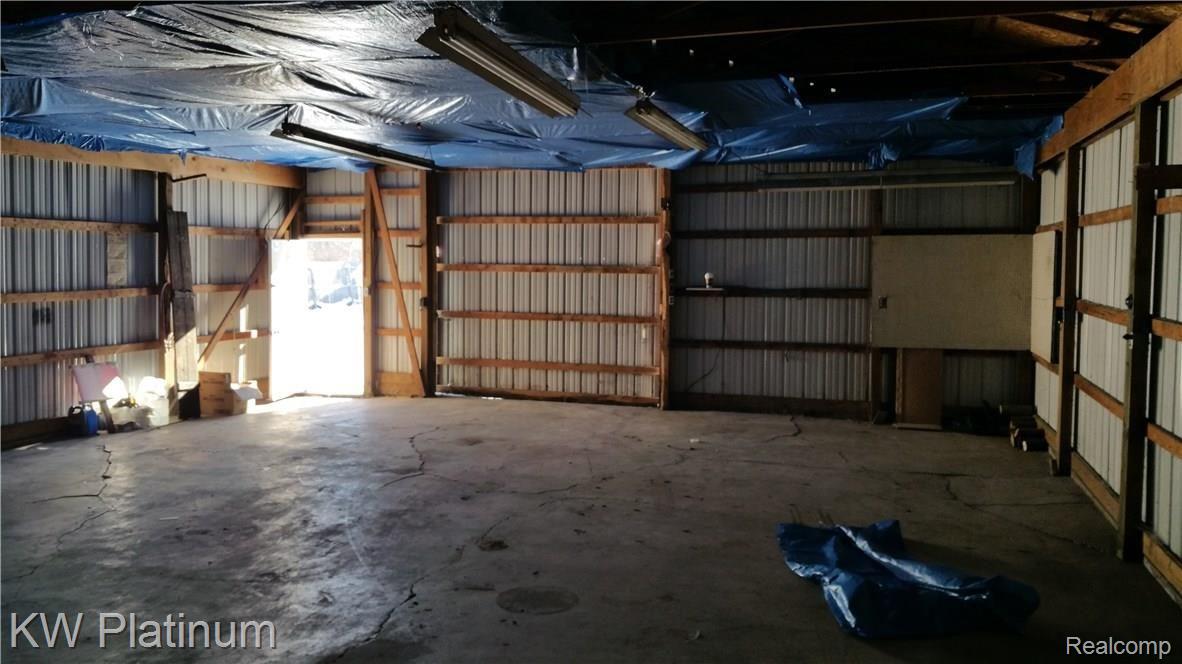 3116 Vincent Road North Street, MI 48049 - Photo 29 of 29 POLE BARN INTERIOR VIEW